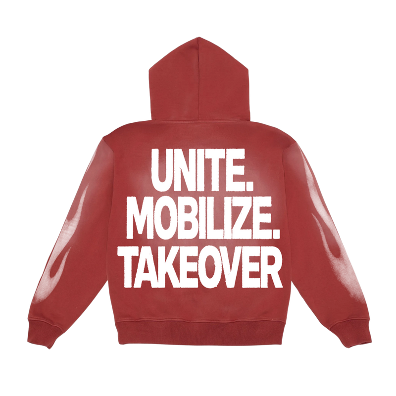 The Takeover Paint Splatter Hoodie