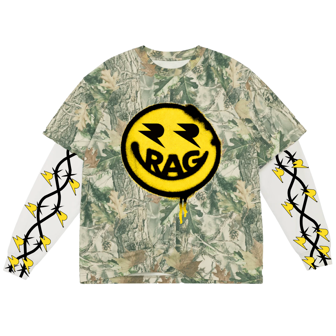 RAG Smiley Double Layered Shirt